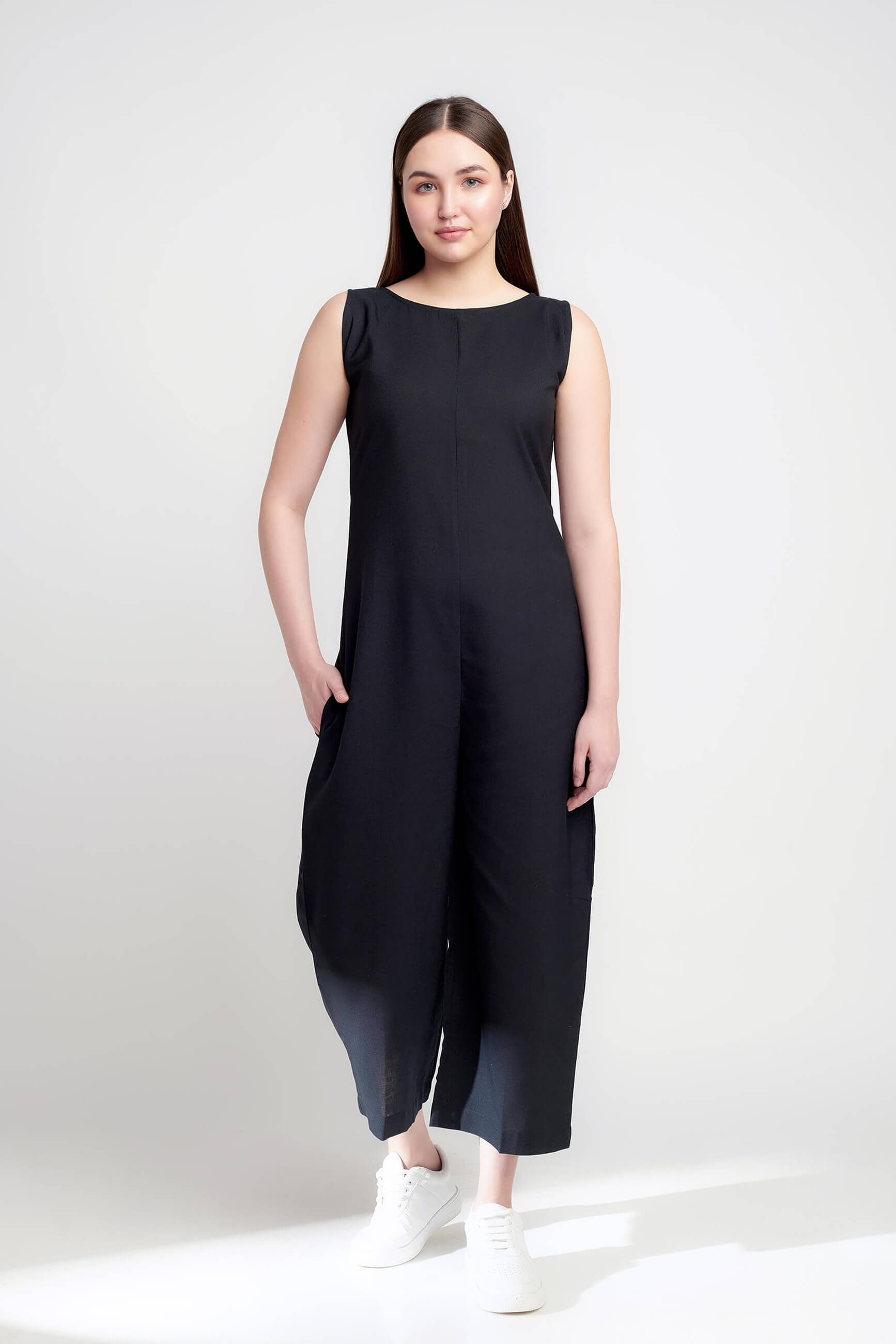 Black Diamond Elegance Jumpsuit